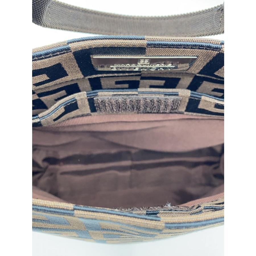 Givenchy Brown Patterned Shoulder Bag Vintage Aut… - image 6