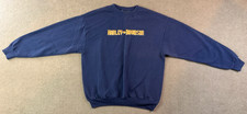 Rare Vintage Harley Davidson Embroidered Sweatshirt Men's Size Large MADE IN USA