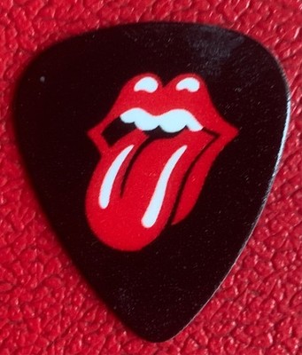 The Rolling Stones - Jagger / Richards / Holz - Superb Emblem Guitar Plectrum