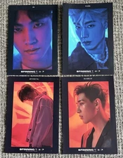 GOT7 Spinning Top Postcards Set of 4 JB Mark Jinyoung BamBam igot7 Got7 Kpop