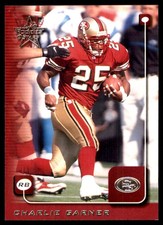 Charlie Garner 1999 Leaf Rookies & Stars #164 49ers NFL READ FREE SHIPPING