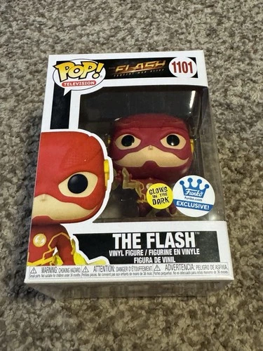 Funko Pop! Flash TV: The Flash #1101 ~ Glow-in-the-dark ~ Funko Shop Exclusive