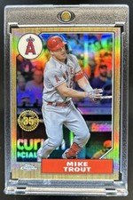 2022 Topps Chrome Mike Trout 1987 #87BC-1 Angels