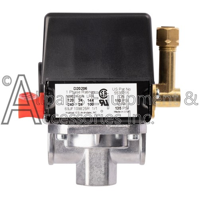 #ad Z D20206 OEM DeWalt Craftsman Porter Cable 4 Port Pressure Switch 110 135 PSI $56.90