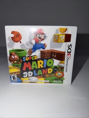 Super Mario 3D Land (3DS, 2011) Nintendo 3DS w/ Case Tested
