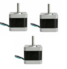 【US SHIP】Nema17 Stepper Motor 0.6Nm flat shaft 4wires 2.5A 42*42*48mm17HS5425-06