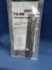 Weaver 1-Piece Top Mount Scope Base TO-9M Matte 48505 Ruger 10/22