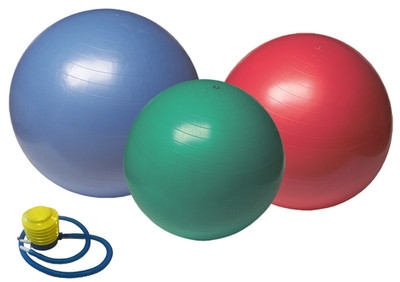 Gymnastikball Fitnessball Sitzball Pilates Yoga Ball Ø 55cm 65cm 75cm mit Pumpe