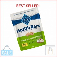Blue Buffalo Health Bars Mini Crunchy Dog Biscuits, Oven-Baked with Natural Ingr