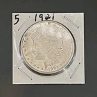 1921 $1 Morgan Silver Dollar High Relief Philadelphia Business Strike