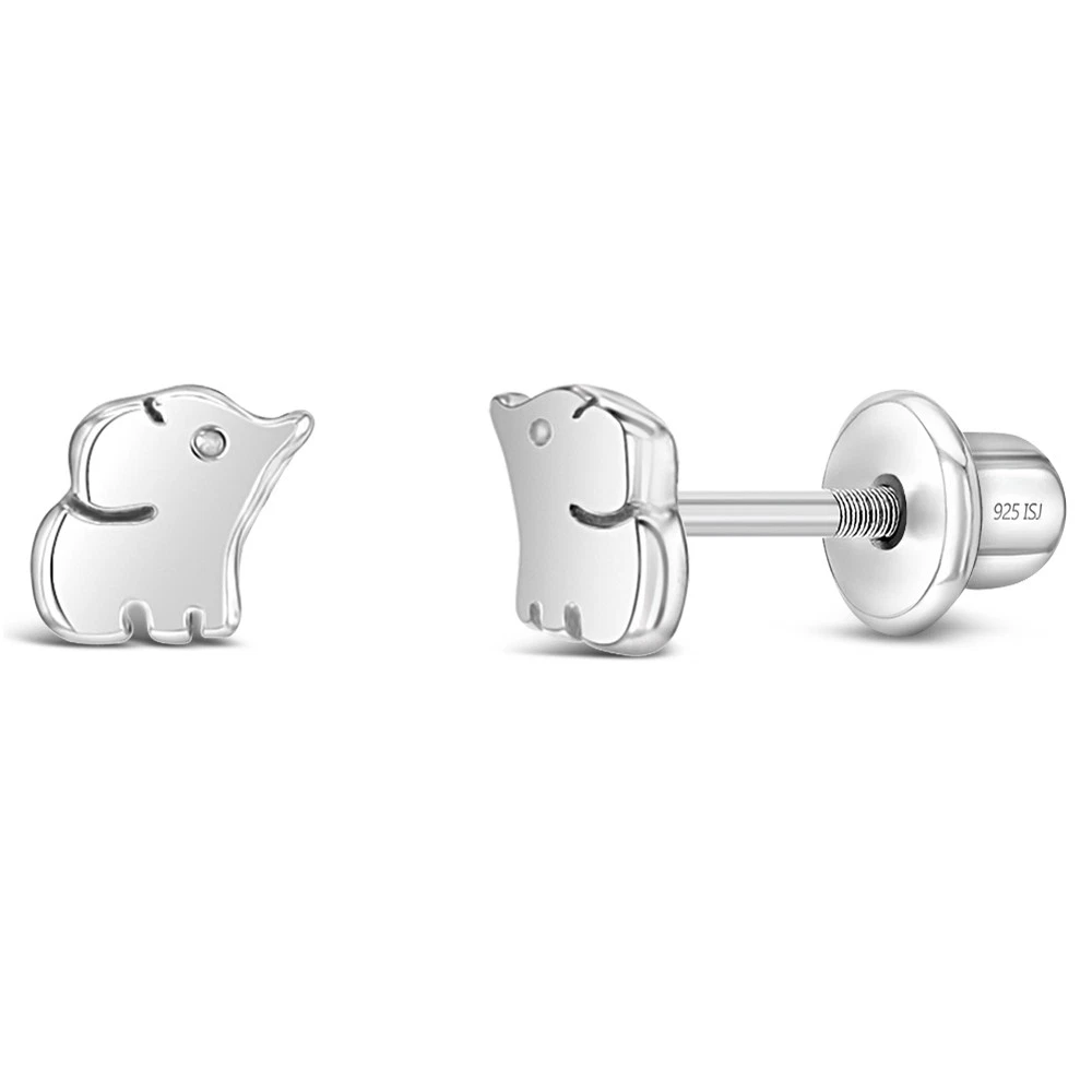 Orecchini Borchie Argento 925 Orecchini Borchie Argento Sterling 925 Con Ematite - Sfera 10 Mm, Chiusura A Farfalla, Nuovi Con Etichette Gioielli Semplici Eleganti