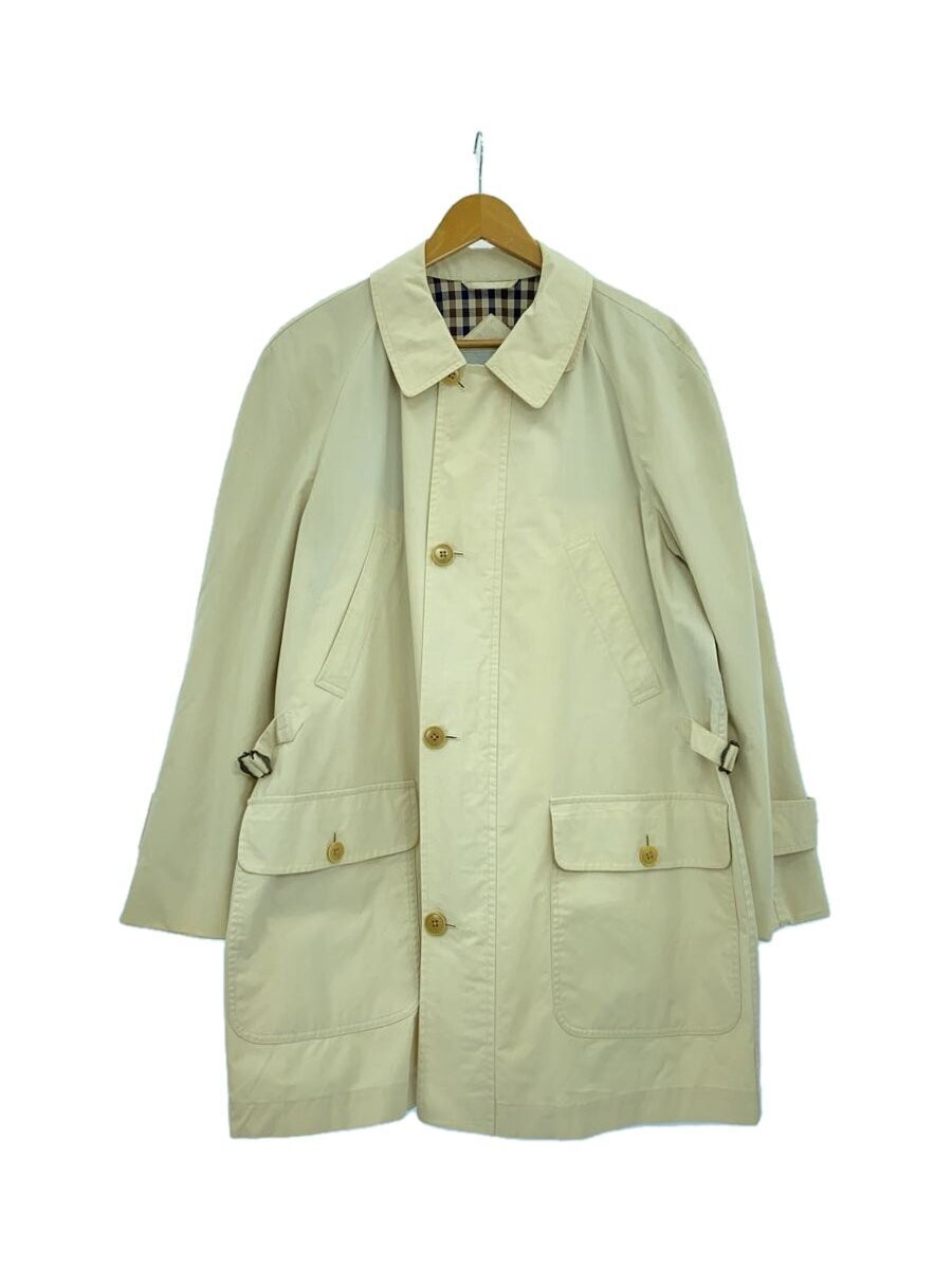 Aquascutum  Steel Collar Coat/M/Cotton/Crm/D-Tk1200 3426
