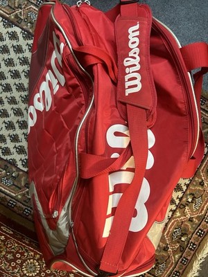 Wilson Tour Tasche Tennistasche Tennis | Sport | Rot/Schwarz | Bag | Groß |