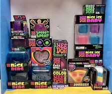 NeeDoh Teenie Groovy Glob 3 Pack Schylling Stress Balls Sensory New Doh New