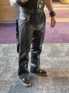 Harley Davidson Leather Chaps Men’s Small