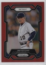 2024 Panini Prizm Red Prizm /299 Jim Leyland #22 HOF s5q