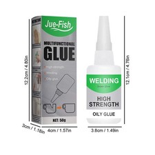 Welding High Strength Oily Mighty Instant Glue Adhesive Waterproof Glue 30ML USA