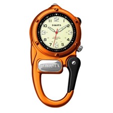 Dakota Mini Clip Microlight Watch w/ LED Flashlight for Outdoor Gifts