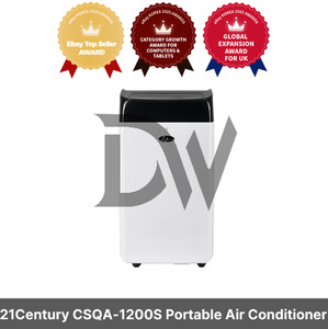 21Century CSQA-1200S Portable Air Conditioner No Outdoor Unit Required