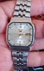 Seiko 5 Watch Automatic Vintage White dial  7009 day date @ Japan