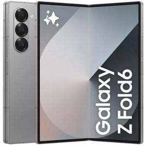 Samsung Galaxy Z Fold6 256GB faltbares 5G Smartphone Dual Sim entsperrt - silber