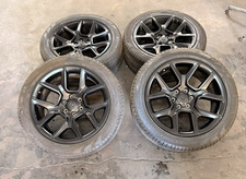 Set Of 4 Used Black 19-26 Ram 1500 22 Wheels 28545r22 Pirelli All Season Lt