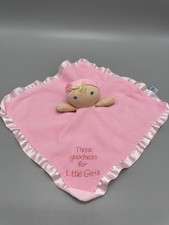 Kids Preferred Pink Doll Lovey Baby Doll Thank Goodness For Little Girls Blanket