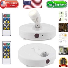 Battery Operated Wireless LED Spotlights - Perfect Artwork and Plant Lighting