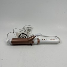 Conair Double Ceramic Curling Iron 1.5-inch, Rose Gold  White, CD703GN  no Box