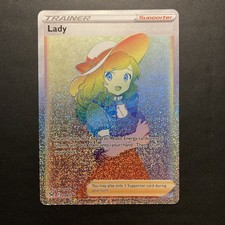 Lady - 208/196 - Rainbow Secret Rare - Lost Origin - English - Pokemon