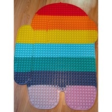 Giant Among Us Pop It Fidget Toy XXL Rainbow ...