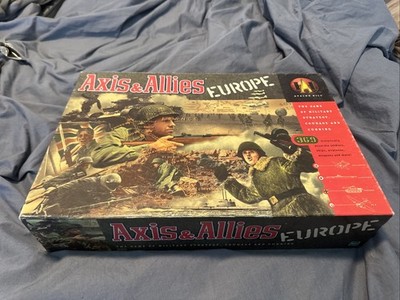 Avalon Hill Axis and Allies Europe Board Game 1999