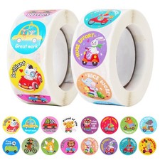 1000 Pieces Stickers for Kids,Cute Cartoon Animal Reward Stickers Suitable fo