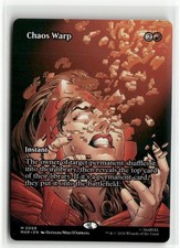 Chaos Warp Borderless Marvel Universe Eternal-Legal MTG NM