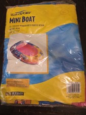 New in Package Been Packed 1990 Water Sport Mini Pool Boat For Kids. With Rope