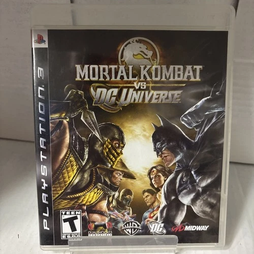 Mortal Kombat vs. DC Universe (Sony PlayStation 3, 2008)TESTED AND WORKING