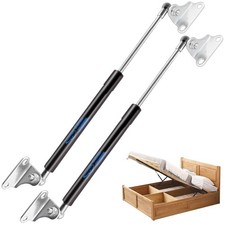 20in 150LB Gas Struts for Heavy Lid with L Mounting Bracket Gas Shocks Lift L...