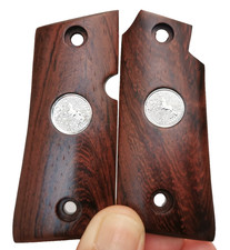 Beautiful wood pattern Grips for Colt Mustang Pocketlite 380 Custom Nice Gift 3