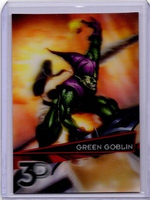 2015 Upper Deck Marvel 3D 3D Variant Green Goblin #30-3D