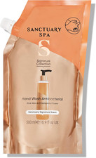 Image of Sanctuary Spa Antibacterial Handwash Refill Pouch, No Mineral Oil, Cruelty Free