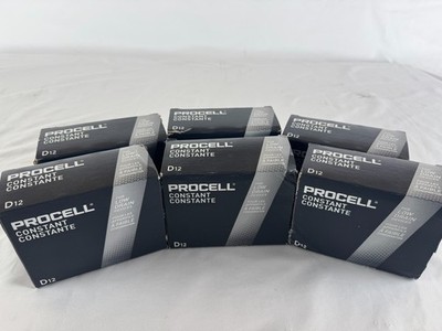 72-Pack Duracell Procell D Batteries 1.5V Alkaline PC1300 Fresh EXP 3/2035