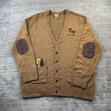 Her Universe Indiana Jones Sweater Mens Large Indiana Jones Disney Cardigan