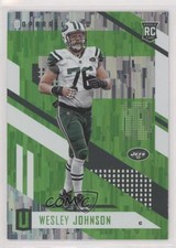2017 Panini Unparalleled Lime Green Wesley Johnson #23 0c2