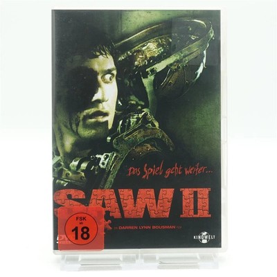 SAW II    /   Das Spiel geht weiter    /  FSK 18    /- Zustand  - sehr Gut