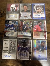 20 NFL 2000 Rookie Auto Cards. Bowman , Contenders, HIT