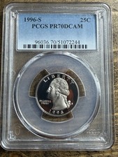 1995-S 25C, DCAM (Proof) Washington Quarter - PCGS CoinFacts