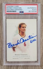 Brandi Chastain Signed 2006 Allen & Ginter Card #304 Soccer Slabbed AUTO PSA