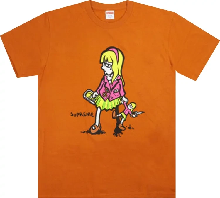 Tee shirt Suzie Switchblade rouille Supreme taille XL 2019