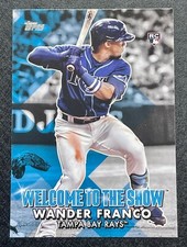2022 Topps Series One Baseball Wander Franco RC Welcome To The Show Card WTTS-25
