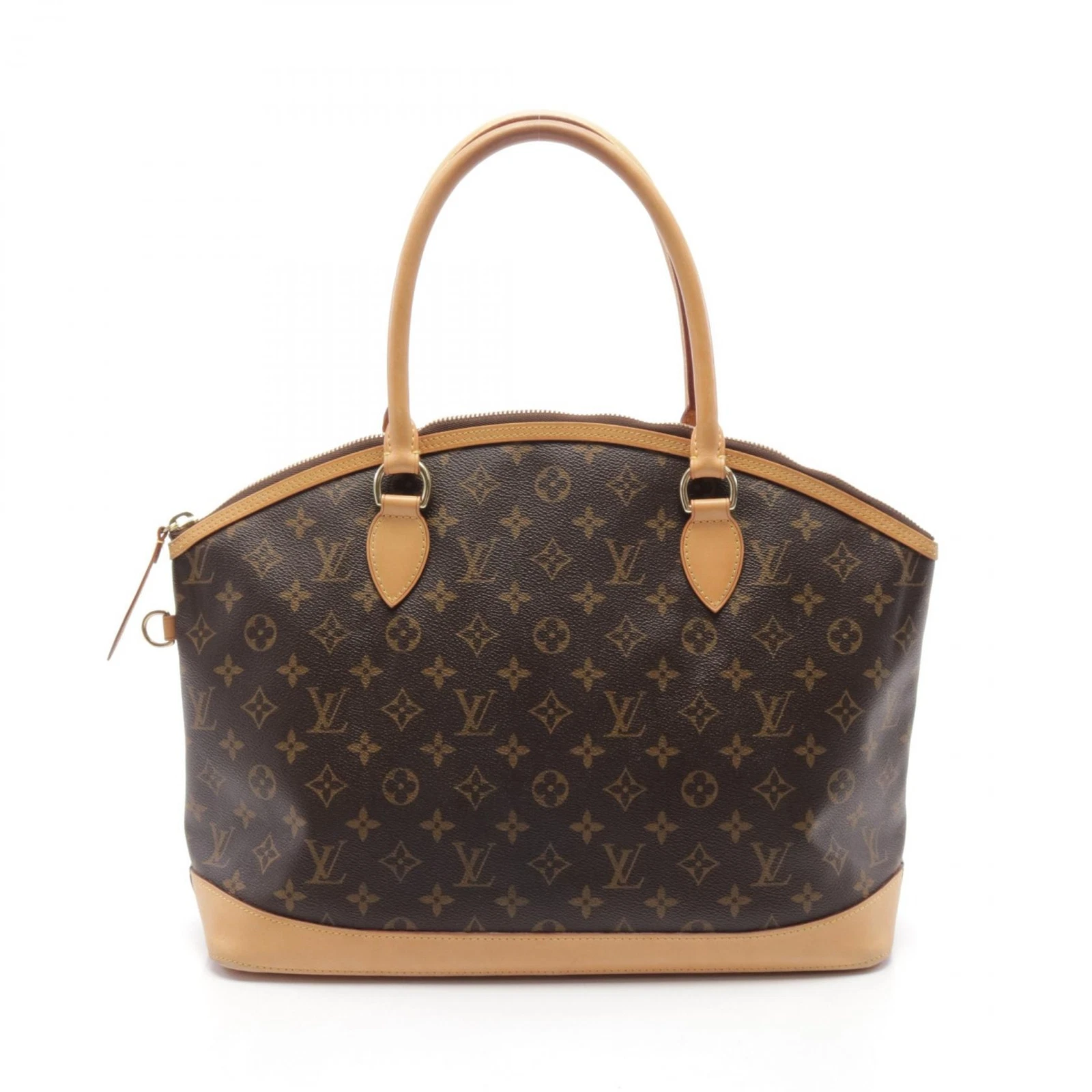 LOUIS VUITTON（LV） Borsa tote LOUIS VUITTON Lockit orizzontale M40104 monogramma tela marrone usata donna